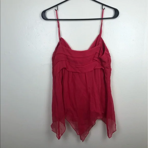 Fresh Twist 100% Silk Linned Tank Top - Picture 4 of 5